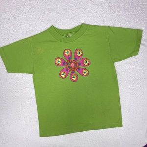 Vintage MisTeeV-us single stitch flower power tee 4/5